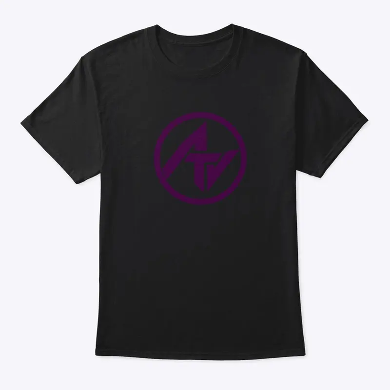 AnthonyTV T-Shirt BLACK/PLUM