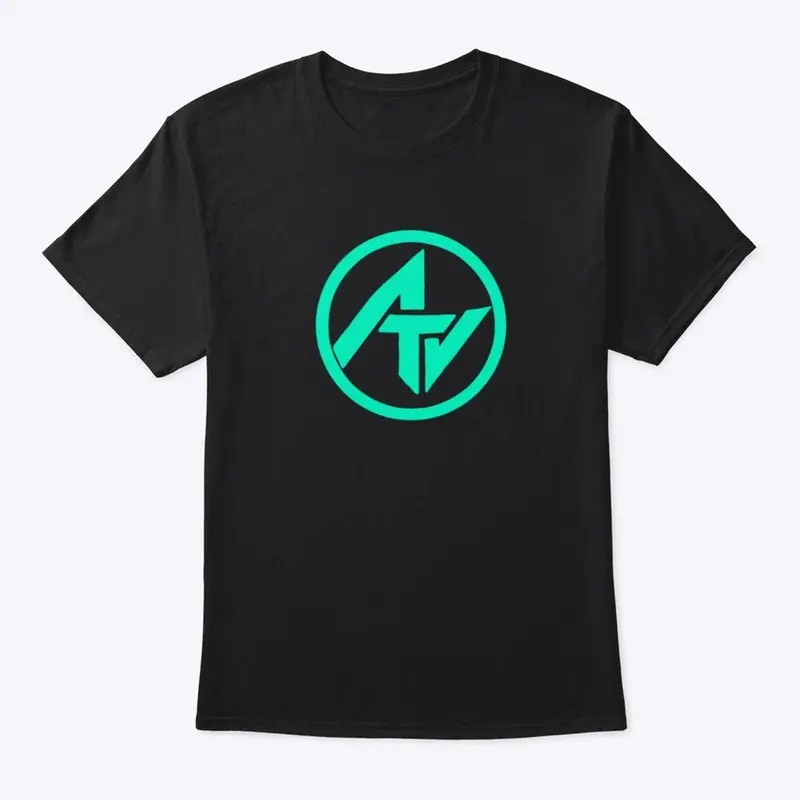 AnthonyTV T-Shirt BLACK/TURQUOISE